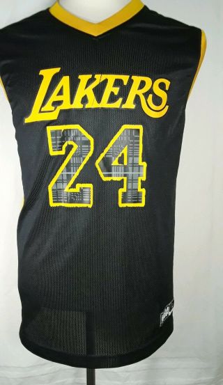 Kobe Bryant Los Angeles Lakers 24 Black Color Jersey Men’s Size Large Nba Brnd