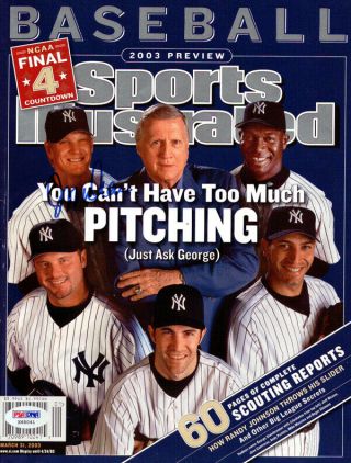 Jeff Weaver Autographed Signed Sports Illustrated York Yankees Psa X65041