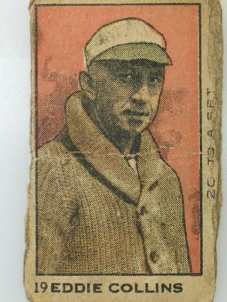 Eddie Collins 1920 W - 519 - 1 - 1 Vintage Collectible Baseball Card.