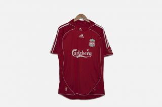 Liverpool Fc 2006\ 2007\2008 Home Jersey Adidas Size M Red Shirt Football Soccer