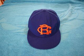 Anthony Recker 2014 York Mets Team Issued Hat Royal Giants Negro League