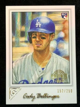 Cody Bellinger Dodgers 2017 Topps Gallery Private Issue Rc Rookie Card 