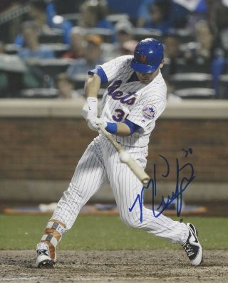 Michael Conforto Signed Autographed 8x10 Photo - York Mets,  Proof 2