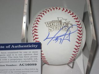 David Ortiz (boston Red Sox) Signed 2013 World Series Baseball W/ Psa