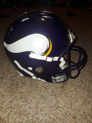 Minnesota Vikings Authentic Riddell Revolution Helmet.  Signed By Ej Henderson