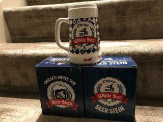 Chicago White Sox Beer Stein Giveaway Glass / Mug / Cup 8/24/19 Sga D