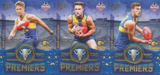 ✺mint✺ 2018 West Coast Eagles Afl Premiers Cards