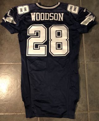 Dallas Cowboys Darren Woodson 2000 Nike Game Issued Jersey Sz 48 Landry Patch
