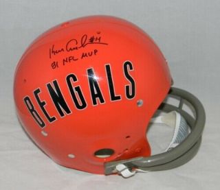Ken Anderson Autographed Signed Cincinnati Bengals F/s Throwback Tk Helmet