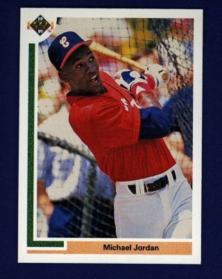 1991 Michael Jordan Upper Deck Sp1 Baseball Card