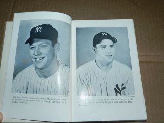 The Magnificent Yankees Tom Meany Hardcover Grosset & Dunlap 1952 Mantle Berra