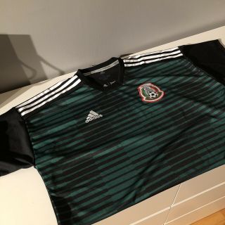 Mexico Adidas 2018 World Cup Warm Up Jersey,  Men Size Large