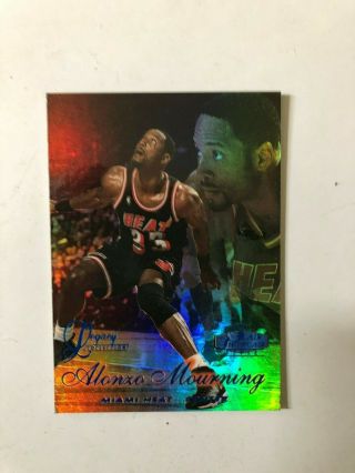 1998 Fleer Flair Showcase Alonzo Mourning 047 Of 100 Mt/nmt