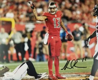 Mike Evans Signed Autographed 8x10 Tampa Bay Buccaneers Jsa