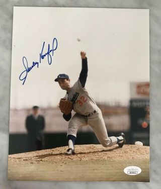 Sandy Koufax Auto Autograph Signed 8x10 Photo Jsa Los Angeles Dodgers Hof