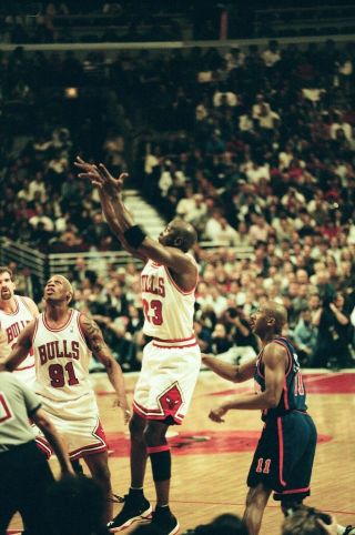 WB81 - 46 NBA Chicago Bulls York Knicks Michael Jordan (24) ORIG 35mm NEGATIVES 4