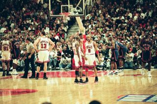 WB81 - 46 NBA Chicago Bulls York Knicks Michael Jordan (24) ORIG 35mm NEGATIVES 5