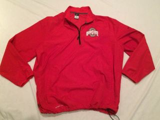 Pre - Owned Nike Storm Fit Ohio State Buckeyes Light Jacket Men 