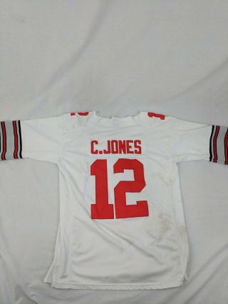 Nike Ohio State Buckeyes University Football Jersey 12 Cardale Jones Small Men