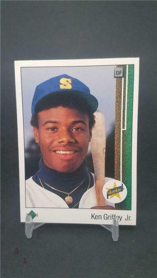 1989 Upper Deck Ken Griffey Jr 1 Star Rookie Mariners