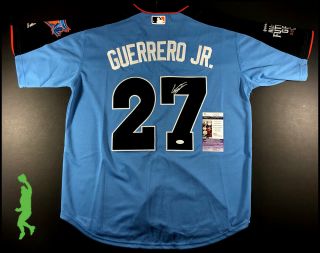 Vladimir Guerrero Jr Autographed 2017 Futures All - Star Baseball Jersey Jsa