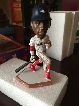 DOMONIC BROWN LAKEWOOD BLUE CLAWS 2011 PHILLIES BOBBLEHEAD - Made The Phillies 2