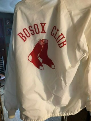 Vintage Boston Red Sox Bosox Club Very Rare Jacket