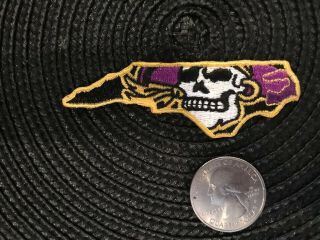 Ecu East Carolina Pirates Vintage Embroidered Iron On Patch Awesome 3 " X 1