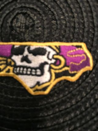 ECU East Carolina Pirates Vintage Embroidered Iron On Patch AWESOME 3 