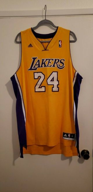 Adidas Los Angeles Lakers Kobe Bryant 24 Jersey (men 