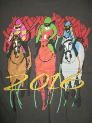2016 Kentucky Derby - Jockeys (lg) T - Shirt Horse Racing
