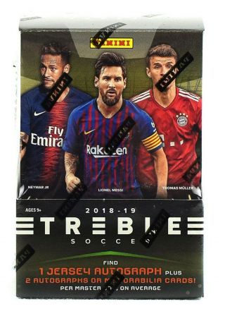 Buy This Now.  Two (2) 2018 - 19 Panini Treble Soccer Factory Cases.  Stupid Price.