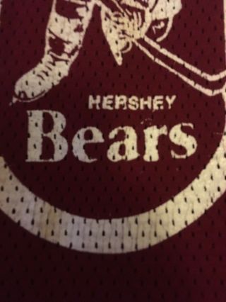 Vintage Hershey Bears Hockey Jersey 18 game worn? Size XXL AHL 3