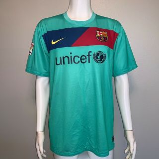 Authentic Nike Fc Barcelona 2011/12 Away Soccer Jersey Men 