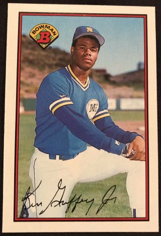 1989 Bowman Ken Griffey Jr.  Rookie Baseball Card 220 Nrmt/mt Awesome Card
