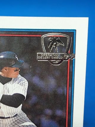 1991 Topps Desert Shield 79 Frank Thomas White Sox 8