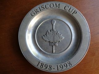 1998 Merion Golf Club Griscom Cup Witon Co.  Pewter Tray