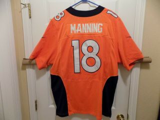 Peyton Manning Denver Broncos Jersey (48) Nike (stitched) Good Cond. )