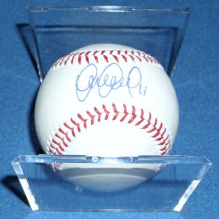 Yunel Escobar Autographed Baseball Authenticated,  Tampa Bay Rays,  3 - 19 - 14 W/coa