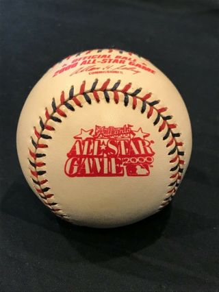 2000 Official All Star Game Baseball Atlanta Turner Field