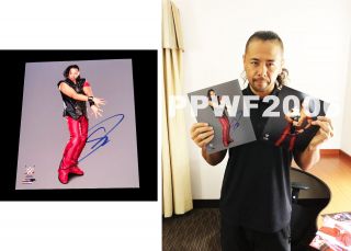 Wwe Shinsuke Nakamura Hand Signed Autographed 8x10 Photo With Pic Proof & 7