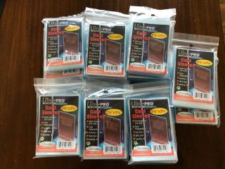 (7000) Ultra Pro Penny Card Sleeves In Packs Acid Free S/h