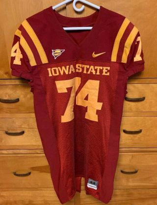 Men’s Nike Iowa State Cyclones Football Jersey 74 Sz Large Big 12 Iowa State