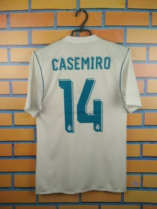 Casemiro Real Madrid Player Issue Jersey Small 2018 Adizero Shirt B31097 Adidas