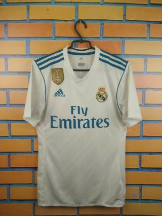 Casemiro Real Madrid player issue jersey small 2018 adizero shirt B31097 Adidas 2