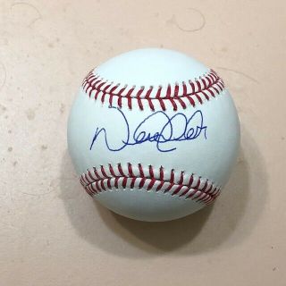 Derek Jeter Autographed Baseball York Yankees Steiner Sports Authenticated