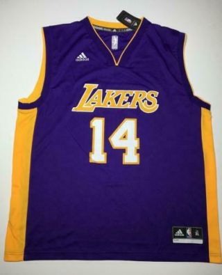 Brandon Ingram Signed Purple Lakers Basketball Jersey Fanatics/Beckett BAS 5