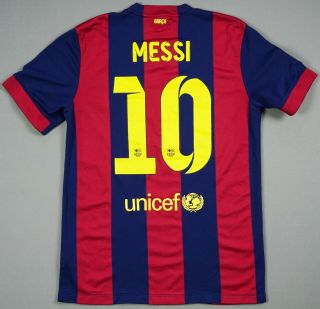 Leo Messi Fc Barcelona 2014/15 M Jersey Shirt Football Soccer Camiseta Barca