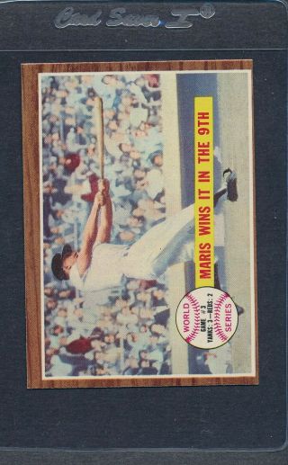 1962 Topps 234 World Series Game 3 Ex 5424