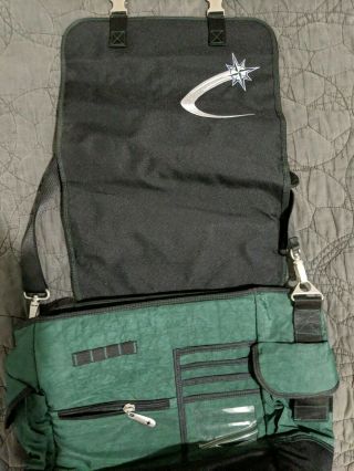 Vtg 2001 Seattle MLB Baseball All Star Game Mariners Laptop Bag Backpack 5